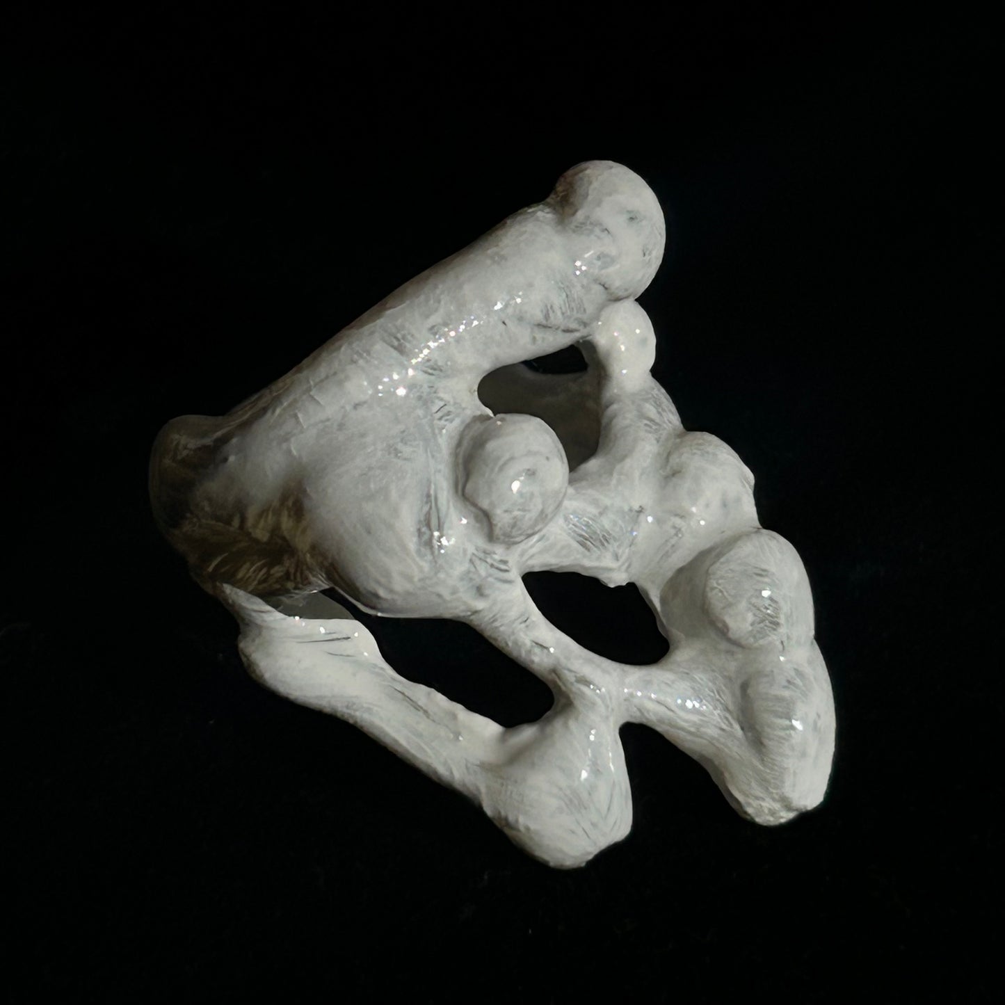 Wall White bollicine